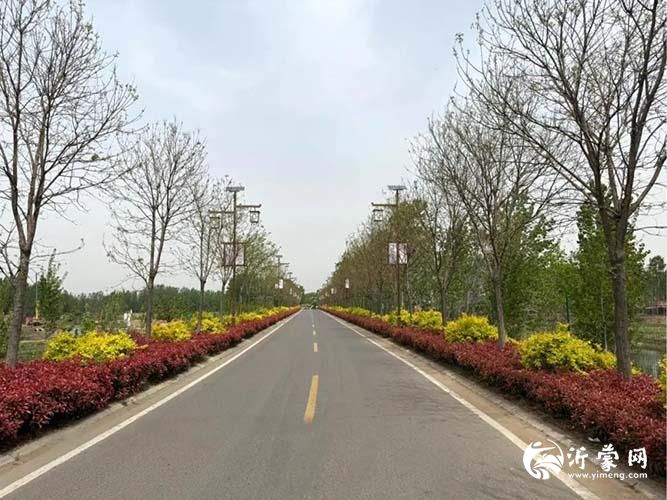 河东区郑旺镇一路一景·汤河滨河东路