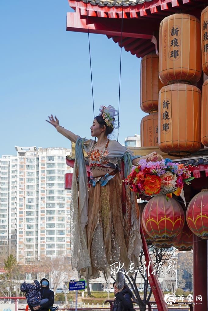冬日晴空里的新琅琊海棠仙子